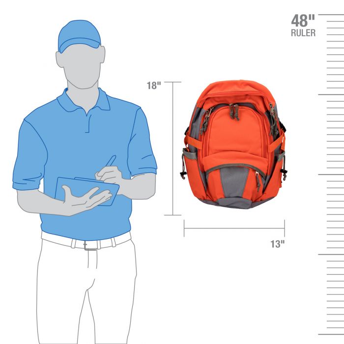 First Aid Only 3-Day Emergency Preparedness Backpack | 72-Hour Survival System