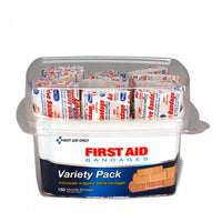 First Aid Only 150 Piece Assorted Bandage Box Kit(Pack of 25)