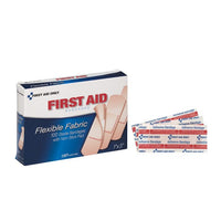 First Aid Only 1" x 3" Fabric Bandages, 100 Per Box(Pack of 50)