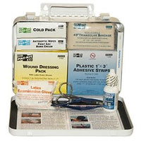 First Aid Only 25 Person Vehicle First Aid Kit, Steel Case (Pack of 6)