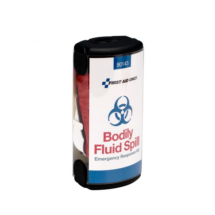First Aid Only Bodily Fluid Spill Emergency Response Kit | 20 Piece OSHA Compliant Station