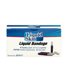First Aid Only Liquid Skin Bandage, 4 Per Box