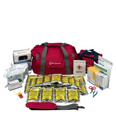 First Aid Only Emergency Preparedness, 24 Person, Large Fabric Bag First Aid Kit