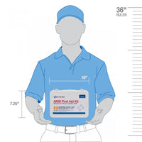 First Aid Only 25 Person ANSI A Bulk First Aid Kit, Metal