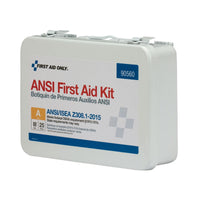 First Aid Only 25 Person ANSI A Bulk First Aid Kit, Metal