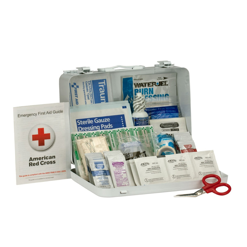 First Aid Only 25 Person ANSI A Bulk First Aid Kit, Metal Case