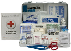 First Aid Only 25 Person Metal First Aid Kit, ANSI A+, Type III