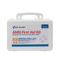 First Aid Only 25 Person Bulk Plastic ANSI A, First Aid Kit