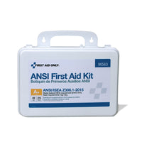First Aid Only 25 Person Plastic First Aid Kit, ANSI A+, Type III(Pack of 12)