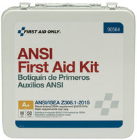 First Aid Only 50 Person Bulk First Aid Metal Kit, Weatherproof ANSI A+, Type III(Pack of 6)