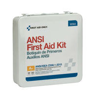 First Aid Only 50 Person Bulk First Aid Metal Kit, Weatherproof ANSI A+, Type III(Pack of 6)