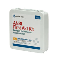 First Aid Only 50 Person Bulk First Aid Metal Kit, Weatherproof ANSI A+, Type III(Pack of 6)