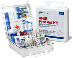 First Aid Only 50 Person Bulk Plastic First Aid Kit, ANSI A+, Type III