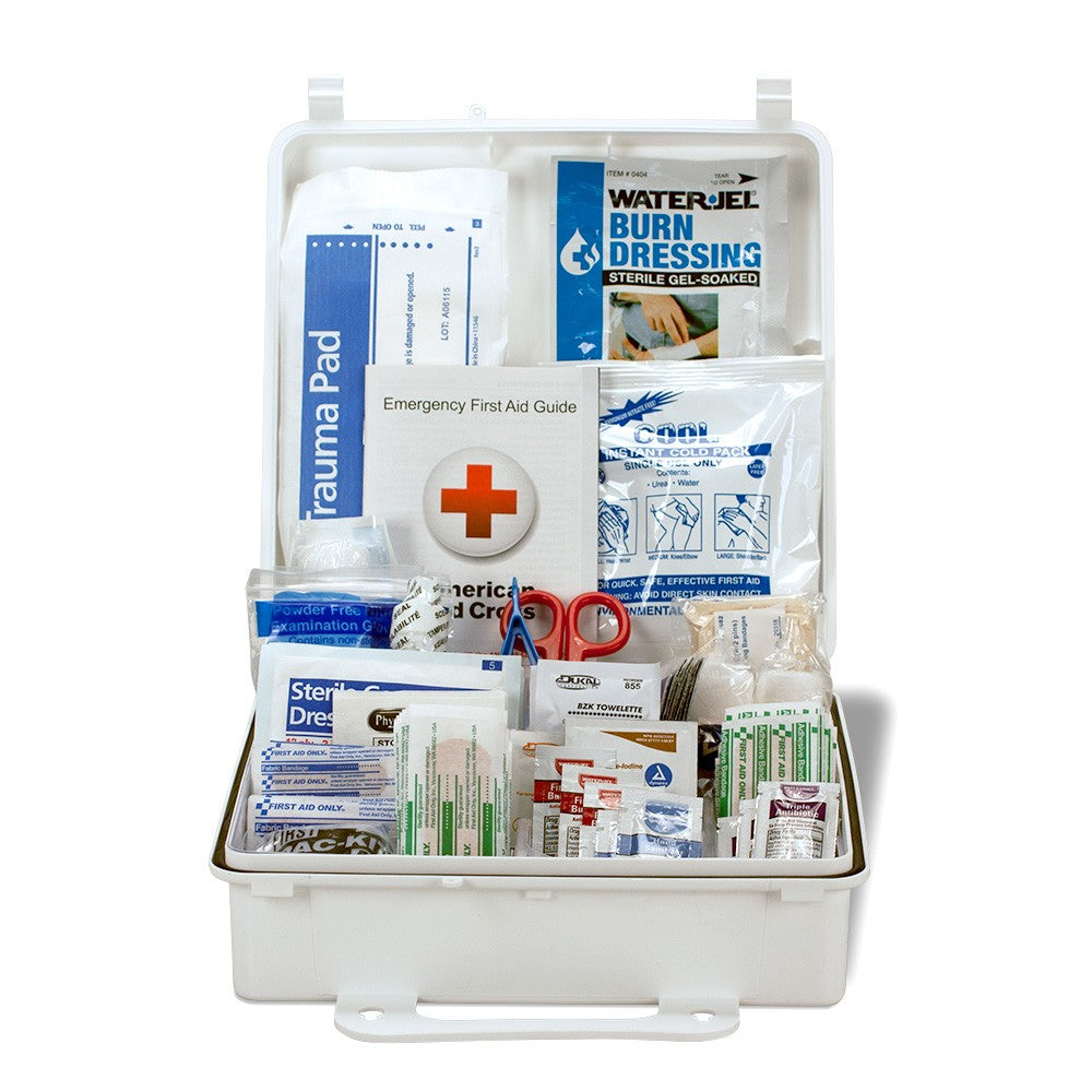 First Aid Only 50 Person Bulk Plastic First Aid Kit, ANSI A+, Type III