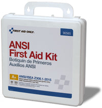 First Aid Only 50 Person Bulk Plastic First Aid Kit, ANSI A+, Type III