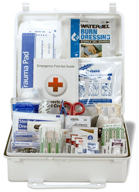 First Aid Only 50 Person Bulk Plastic First Aid Kit, ANSI A+, Type III