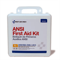First Aid Only 50 Person Bulk Plastic First Aid Kit, ANSI A+, Type III
