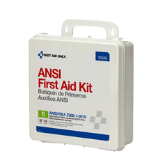 First Aid Only 50 Person Bulk First Aid Kit, ANSI B, Type III, Weatherproof Plastic Case