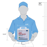 First Aid Only 50 Person Bulk First Aid Kit, ANSI B, Type III, Weatherproof Plastic Case