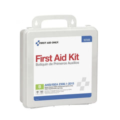 First Aid Only 50 Person Bulk Plastic First Aid Kit, ANSI Compliant, Custom Logo