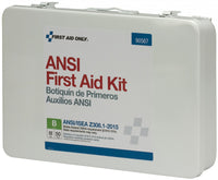 First Aid Only 50 Person Bulk First Aid Metal Kit, ANSI B, Type III(Pack of 4)