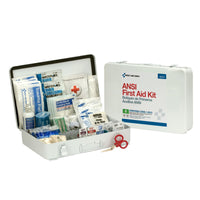 First Aid Only 50 Person Bulk First Aid Metal Kit, ANSI B, Type III(Pack of 4)