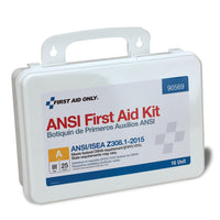 First Aid Only 16 Unit 25 Person ANSI A First Aid Kit