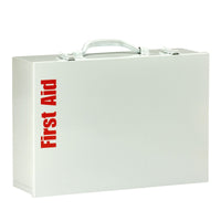 First Aid Only 75 Person 2 Shelf First Aid Metal Cabinet, ANSI A+, Type I and II, with Medications(Pack of 3)