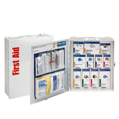 First Aid Only 25-Person Medium Metal Smart Compliance Cabinet without Medications