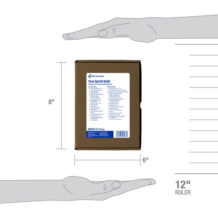 First Aid Only 25 Person ANSI A First Aid Refill Kit