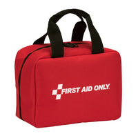 First Aid Only 50 Person Bulk First Aid Kit, ANSI A+, Type I and II, Nylon Soft Fabric Case(Pack of 6)