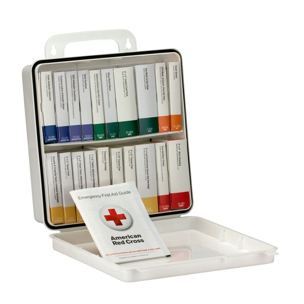 First Aid Only 50 Person Weatherproof Plastic First Aid Kit, ANSI A+ Type III
