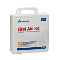 First Aid Only 24 Unit First Aid Kit, ANSI A+, Plastic Case, Custom Logo(Pack of 6)