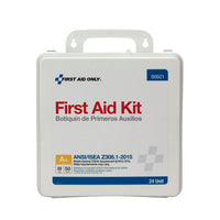 First Aid Only 24 Unit First Aid Kit, ANSI A+, Plastic Case, Custom Logo(Pack of 6)