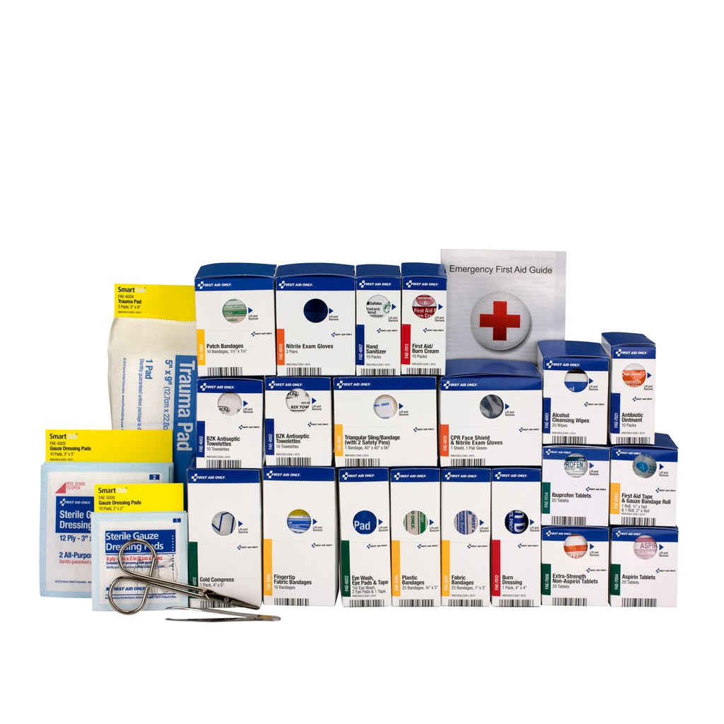 First Aid Only SmartCompliance Large ANSI A First Aid Refill Pack with Medications