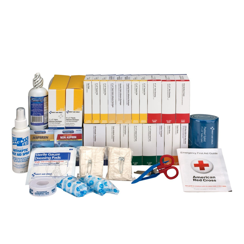 First Aid Only 2-Shelf First Aid Refill | ANSI B+ Compliance with Medications