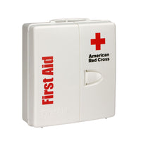 First Aid Only Large Workplace First Aid Kit with Plastic Cabinet