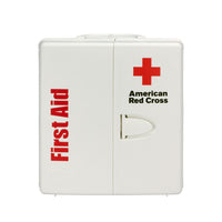 First Aid Only Large Workplace First Aid Kit with Plastic Cabinet