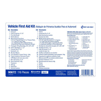 First Aid Only 25 Person Vehicle ANSI A+ First Aid Kit, Metal Weatherproof Case