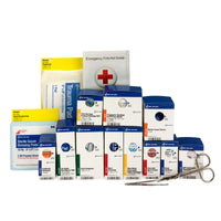 First Aid Only Medium Metal Smart Compliance Food Service First Aid Refill Pack, ANSI A Compliant. (3 per order)