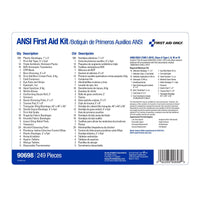 First Aid Only 50 Person Ready Care ANSI A+ Compliant Large First Aid Kit, Plastic Case(Pack of 6)