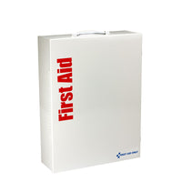 First Aid Only 150 Person XL Metal Smart Compliance First Aid Cabinet with Medication