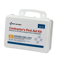 First Aid Only 25 Person Contractor ANSI A+ First Aid Kit, Plastic Case, Type III (Pack of 8)