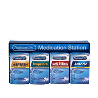 First Aid Only Physicians Care Medication Station(Pack of 6)