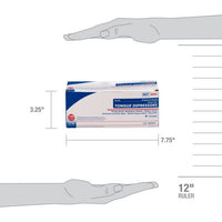 First Aid Only 6" Sterile Tongue Depressors, 100 Per Box(Pack of 25)