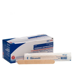 First Aid Only 6" Sterile Tongue Depressors, 100 Per Box