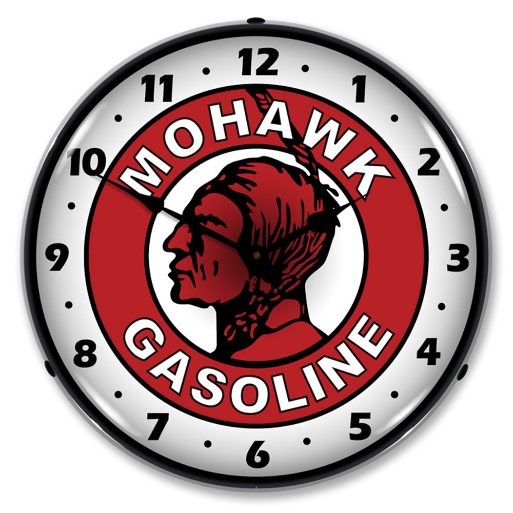 Mohawk Gasoline 14" LED Wall Clock