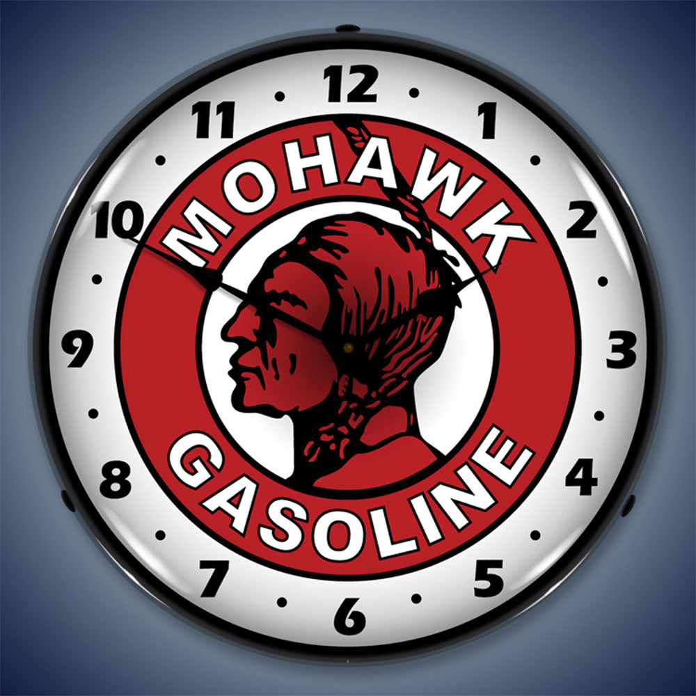 Mohawk Gasoline 14" LED Wall Clock