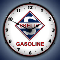 Skelly Gasoline 14" LED Wall Clock