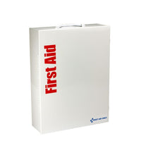 First Aid Only 150 Person XL Metal SmartCompliance Food Service First Aid Cabinet With Medications